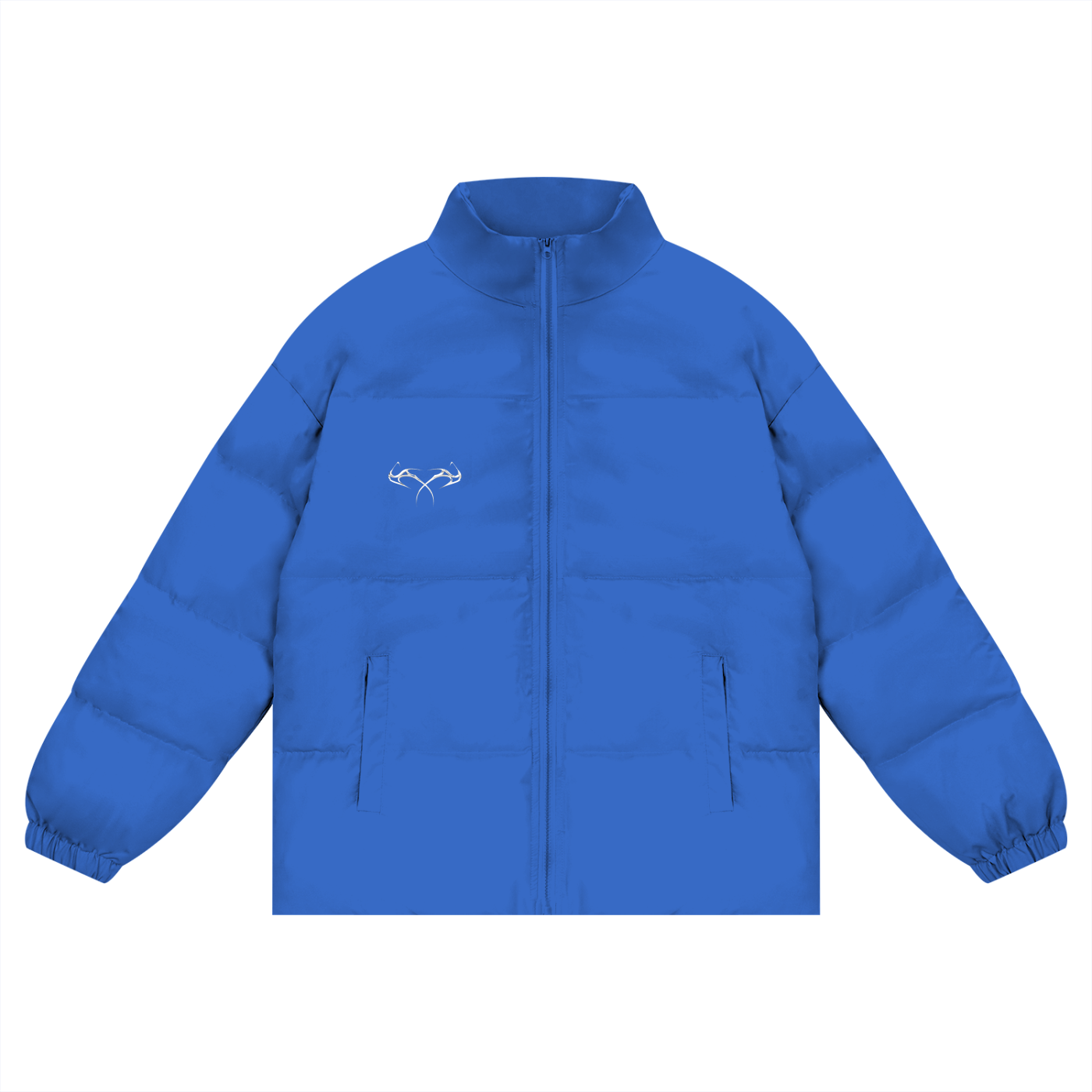 Unisex Zipper Puffer Coat