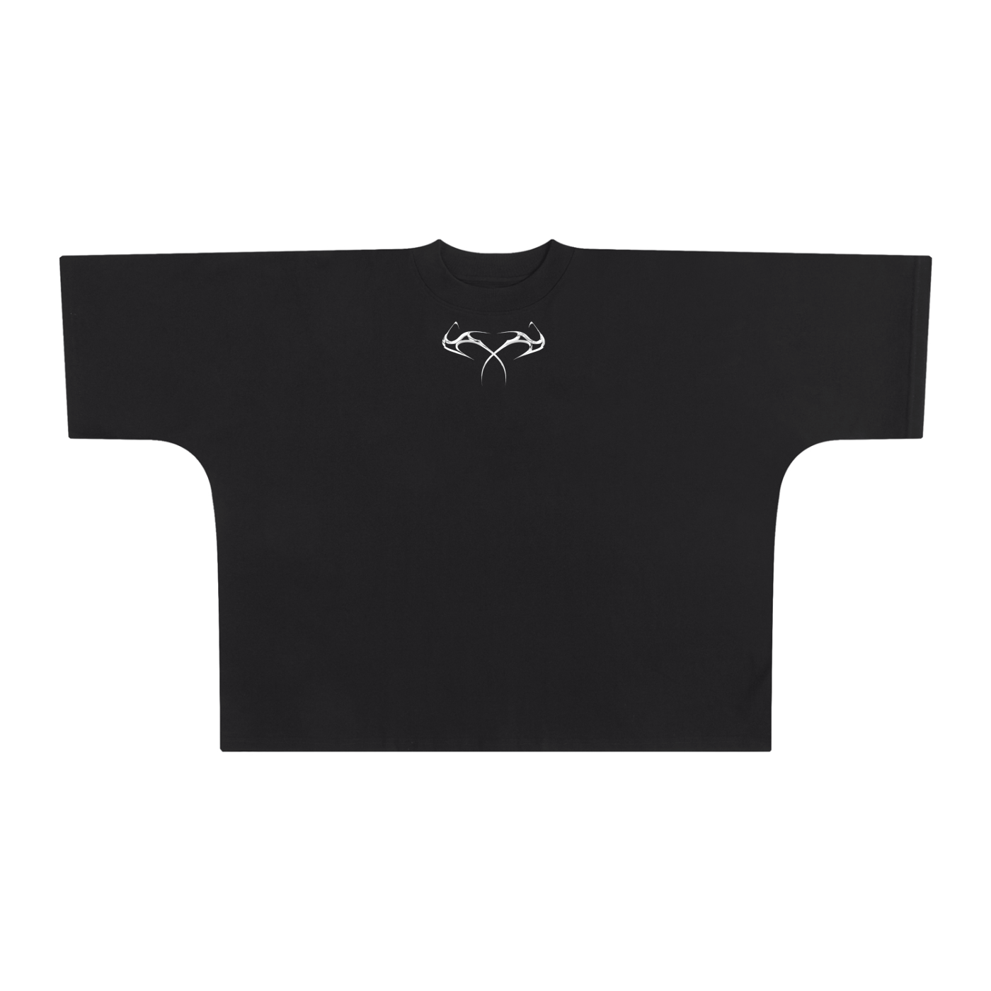 Oversize One-piece Pattern Cut Boxy Tee - 300 GSM