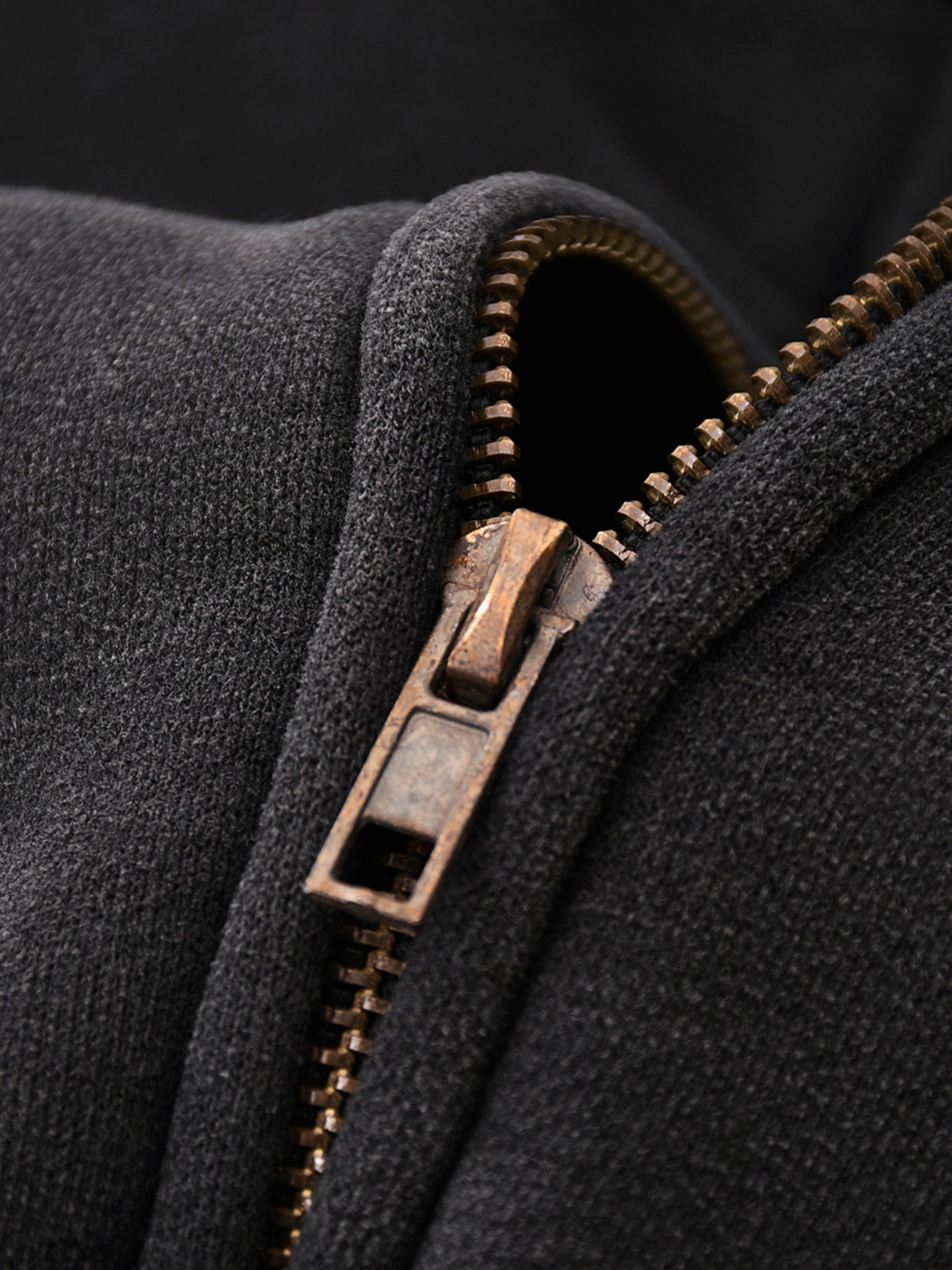 Zip-Through Boxy Hoodie