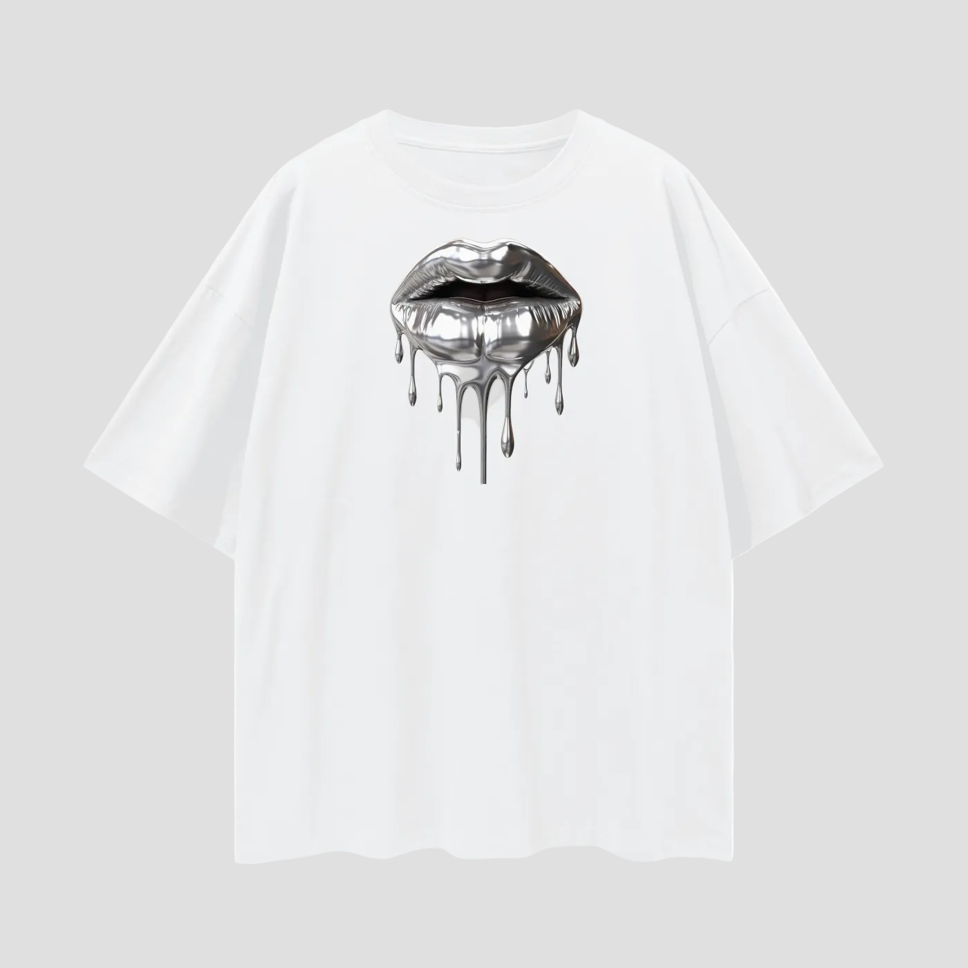 Oversize Deep Drop Shoulder Tee - 190 GSM