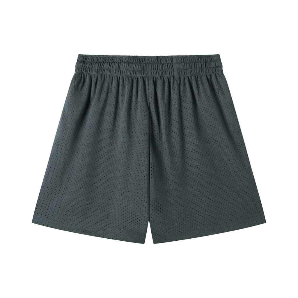 Mesh Drawstring Shorts
