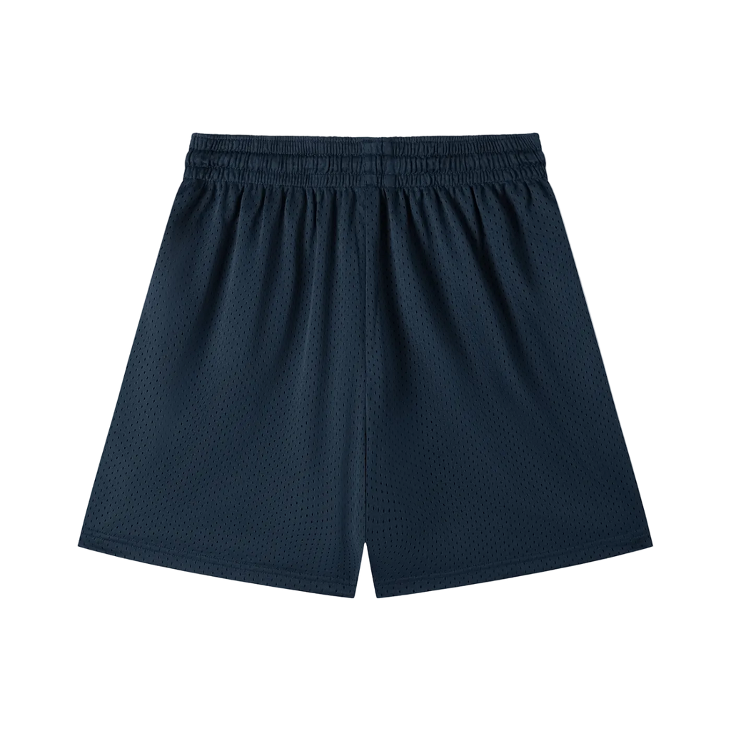 Mesh Drawstring Shorts