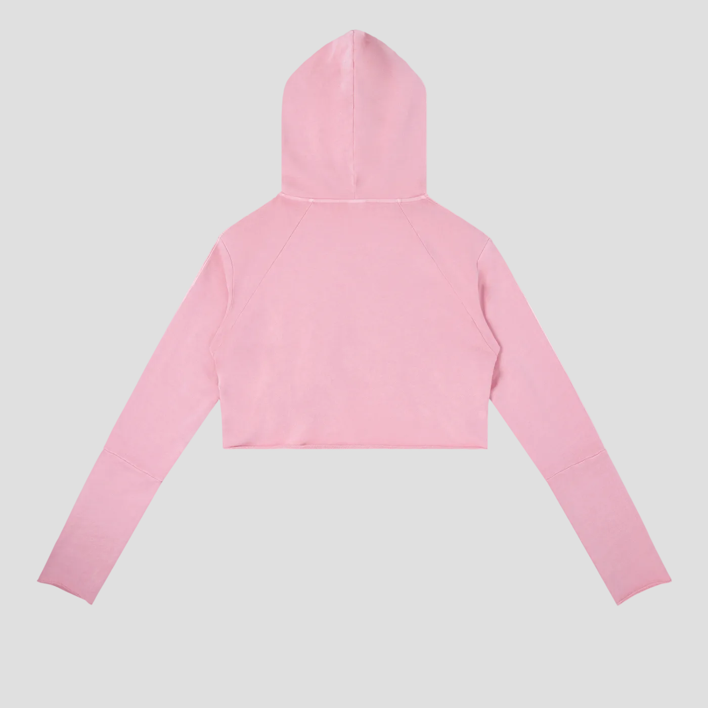 Vintage Washed Raw Edge Hoodie
