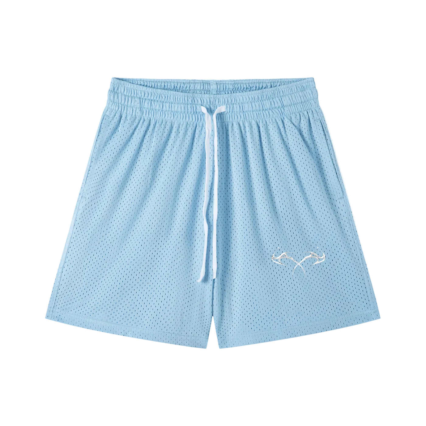 Mesh Drawstring Shorts