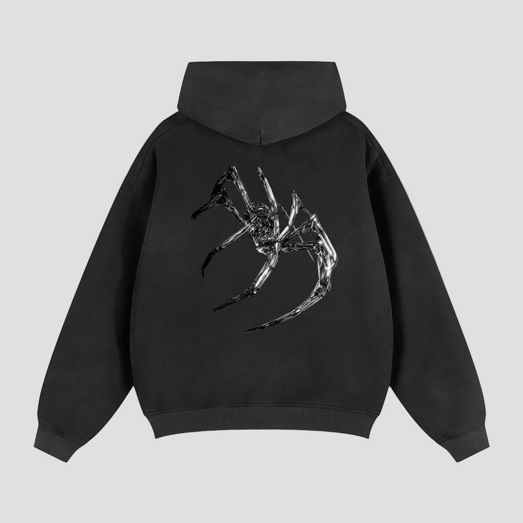 Zip-Through Boxy Hoodie