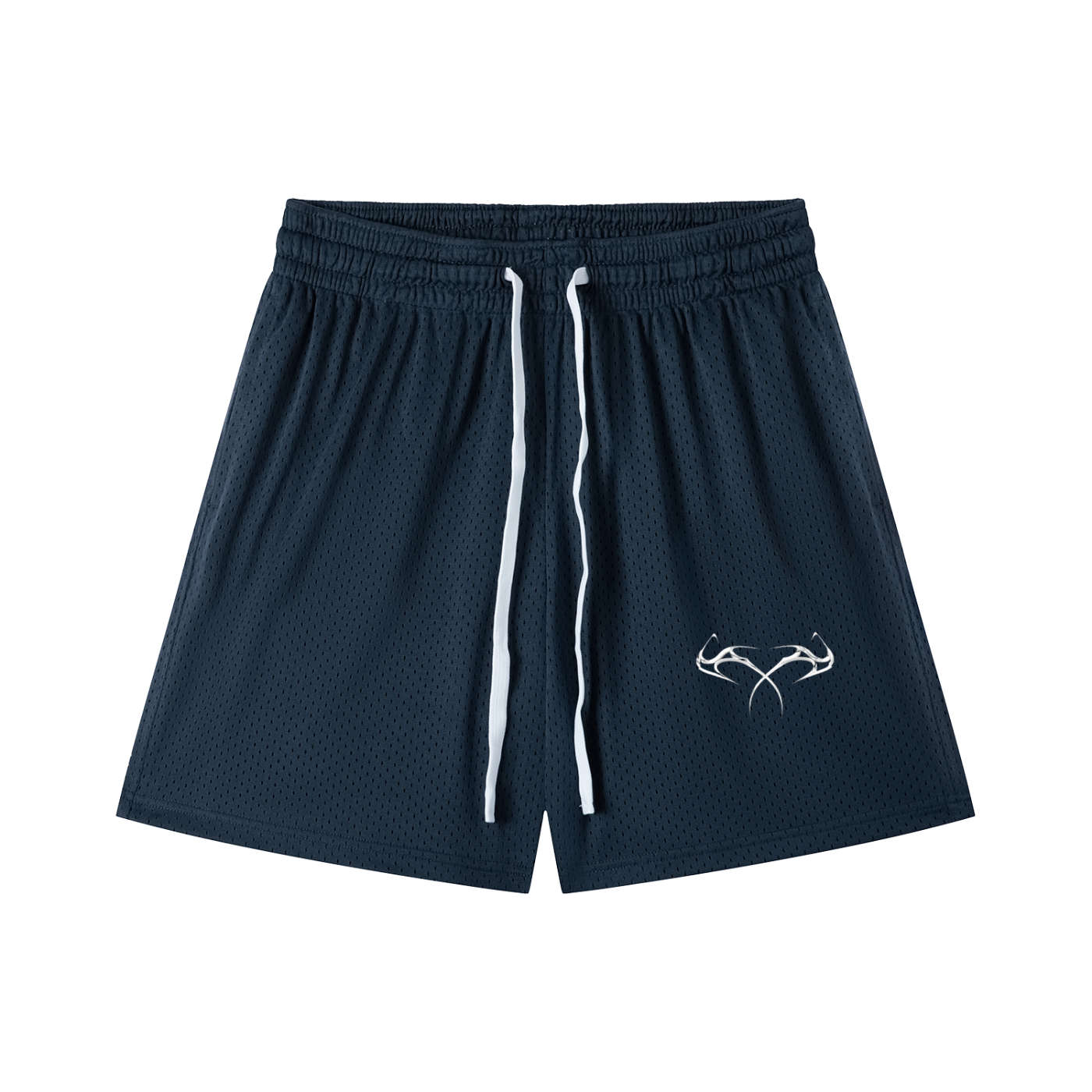 Mesh Drawstring Shorts