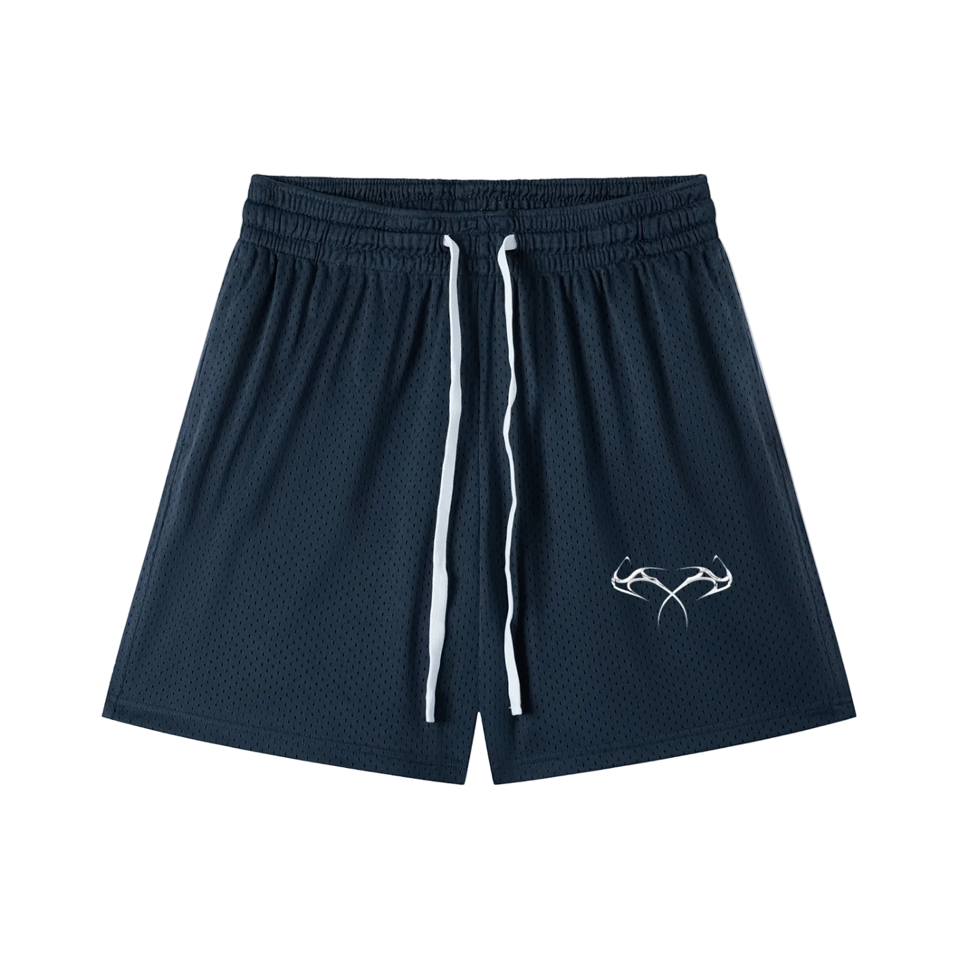 Mesh Drawstring Shorts