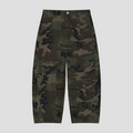 Men’s Camo Barrel Leg Cargo Pants