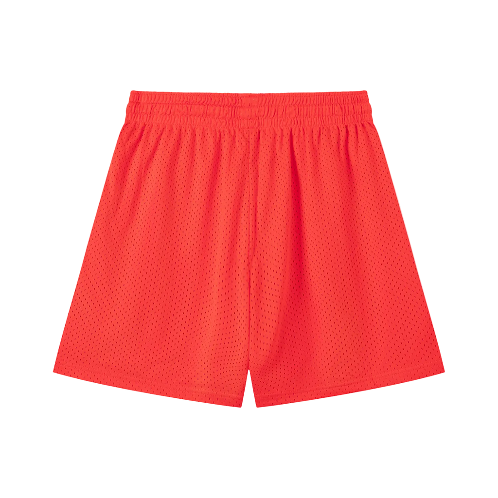 Mesh Drawstring Shorts