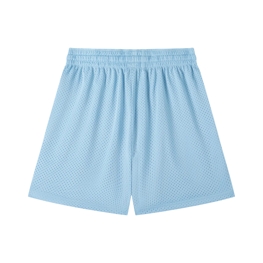 Mesh Drawstring Shorts