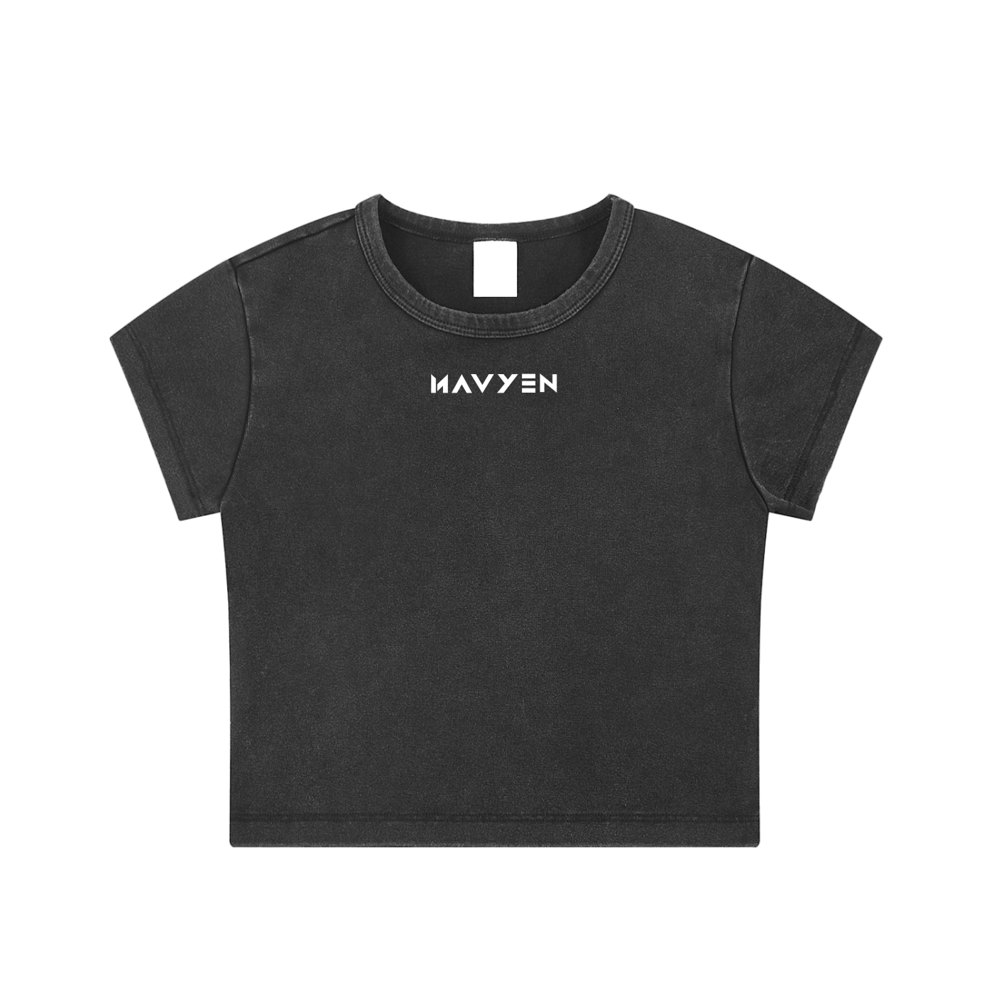 Snow Washed Crop Top