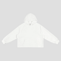 Unisex Vintage Wash Raw Edge Boxy Hoodie