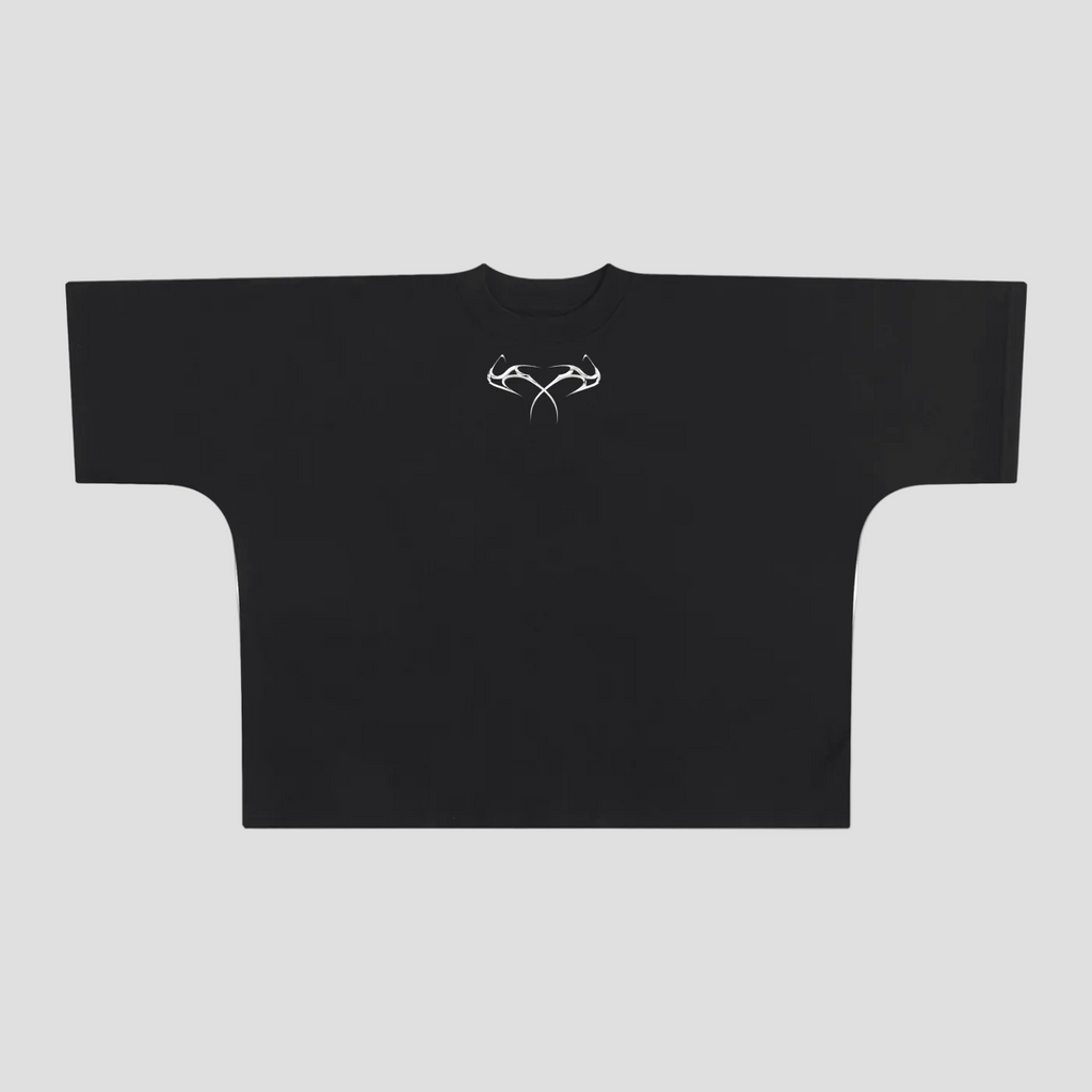 Oversize One-piece Pattern Cut Boxy Tee - 300 GSM