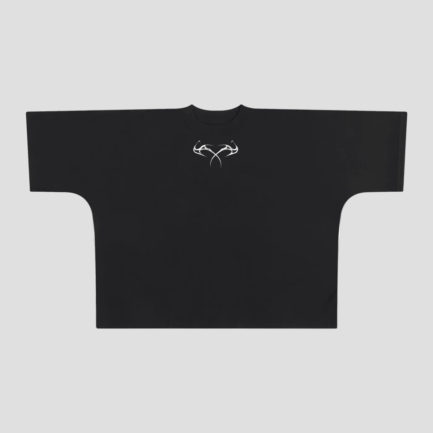 Oversize One-piece Pattern Cut Boxy Tee - 300 GSM