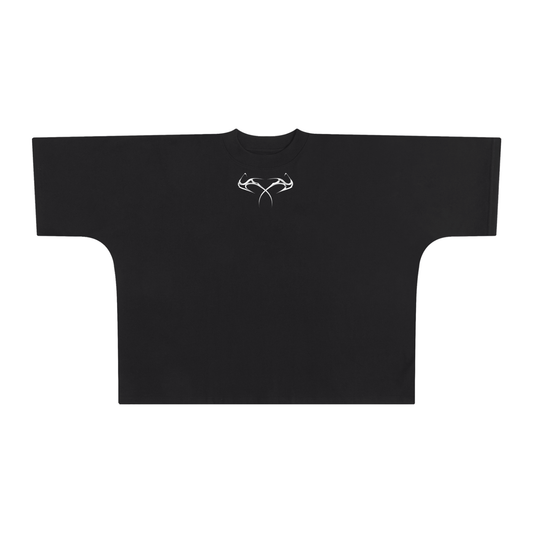 Oversize One-piece Pattern Cut Boxy Tee - 300 GSM