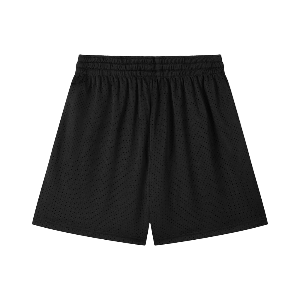 Mesh Drawstring Shorts