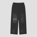 Effortless Athleisure Pure Cotton Handcrafted Monkey Wash Loose fit Sweatpants