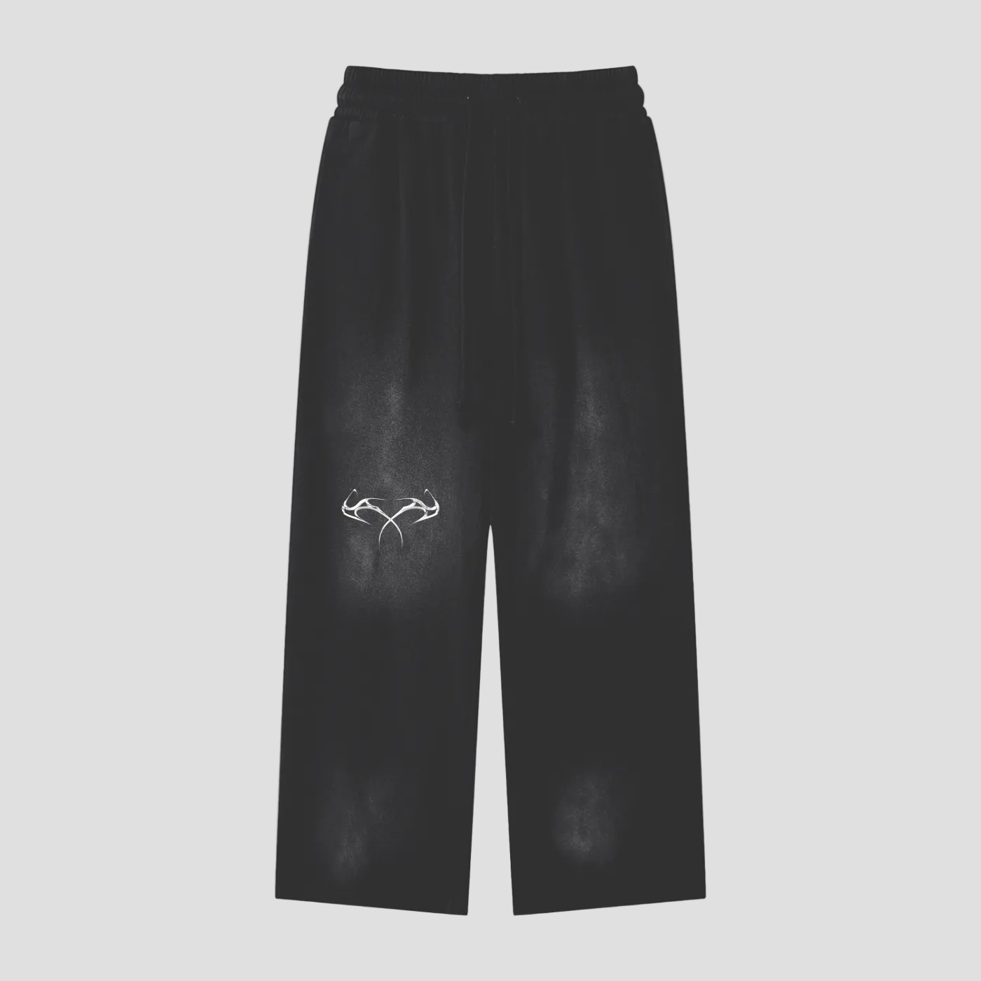 Effortless Athleisure Pure Cotton Handcrafted Monkey Wash Loose fit Sweatpants