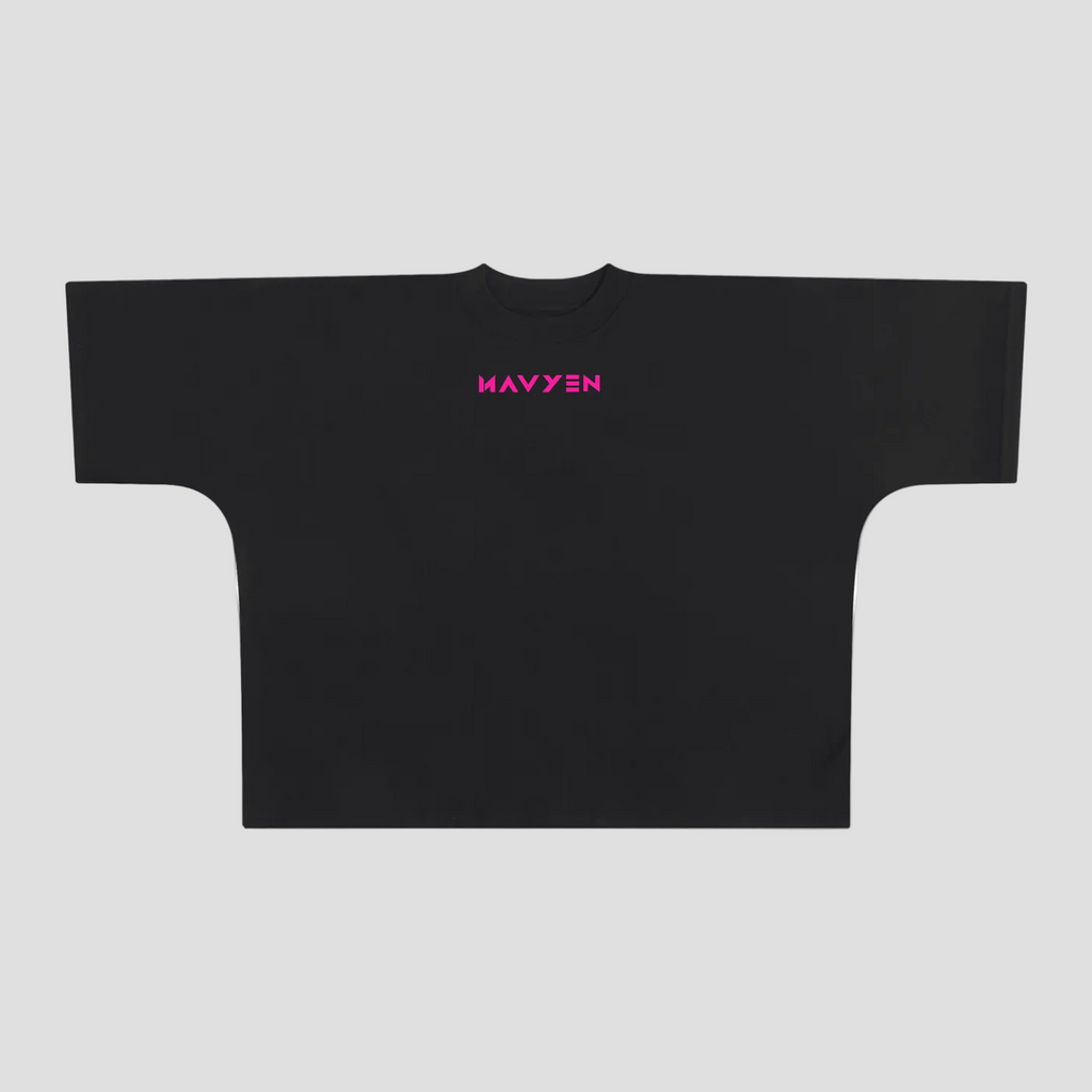 Oversize One-piece Pattern Cut Boxy Tee - 300 GSM