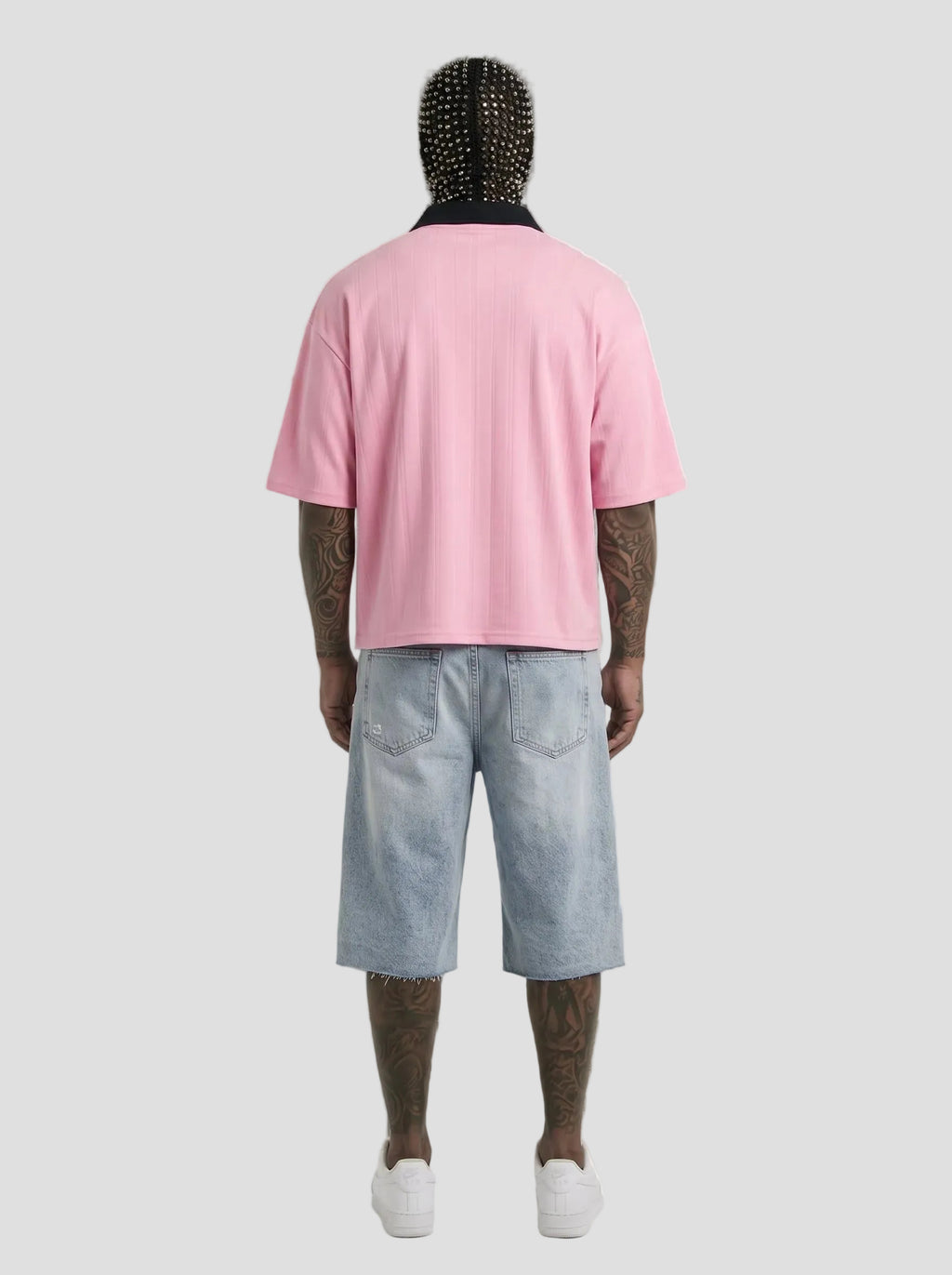 Unisex Striped Boxy Soccer Jersey