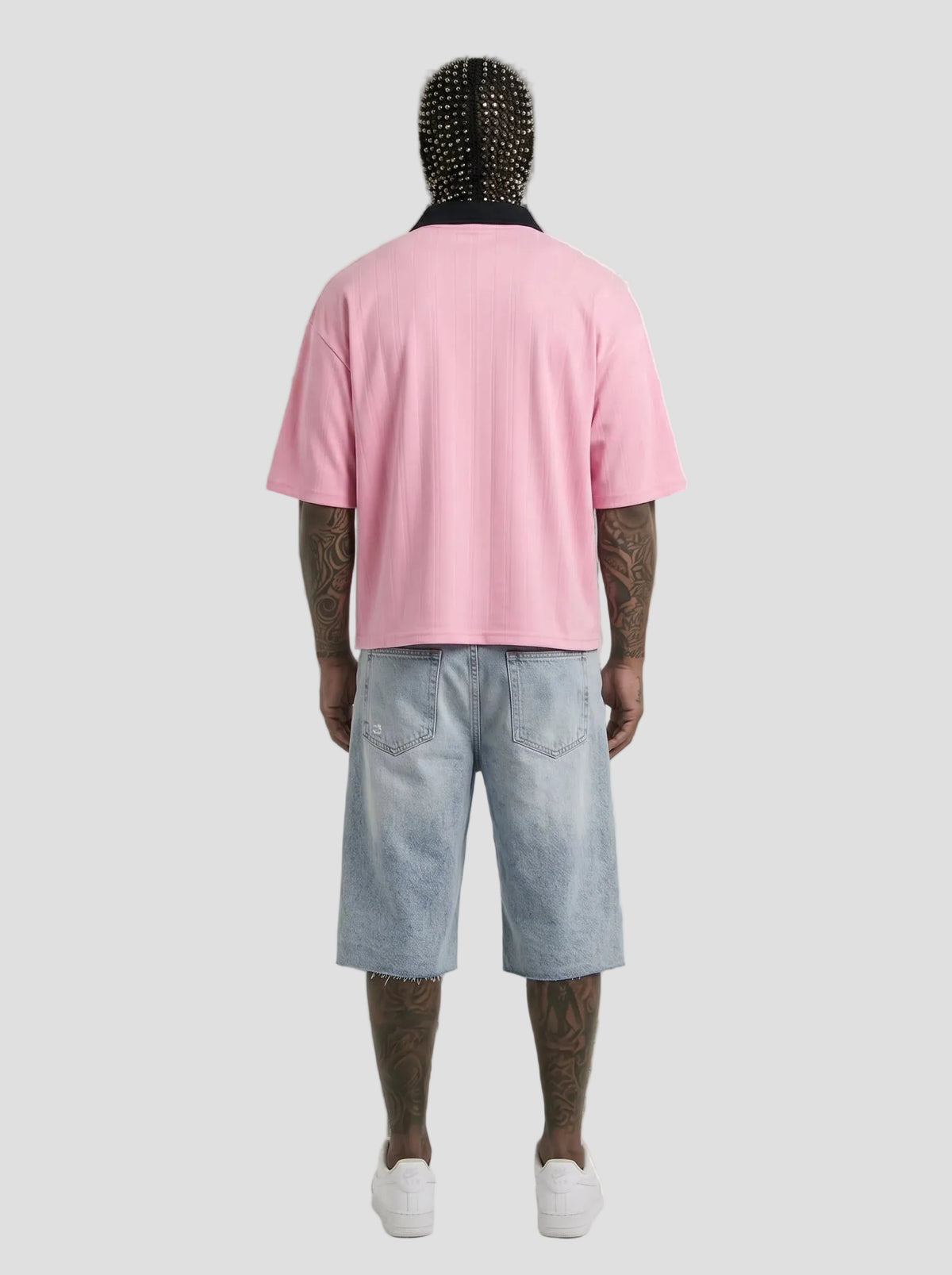 Unisex Striped Boxy Soccer Jersey