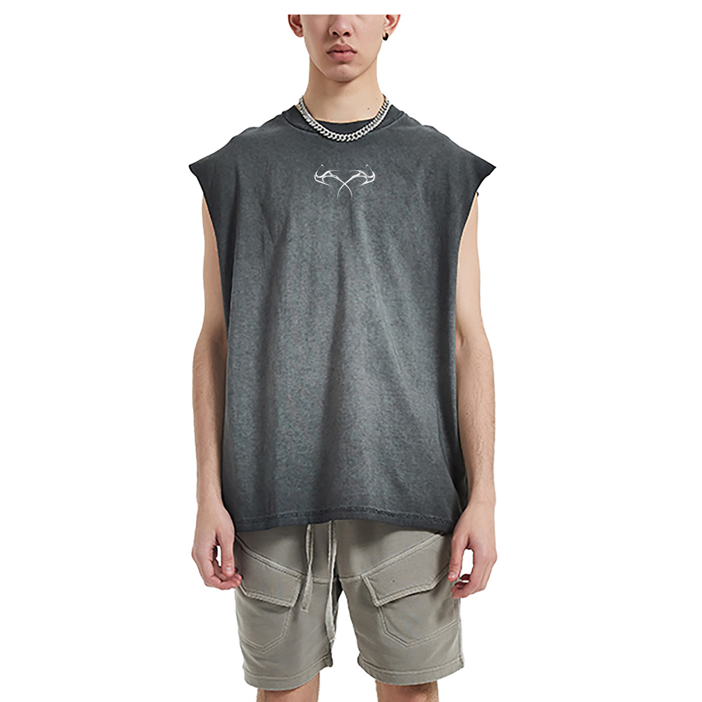 Reverse Washed Tank Top