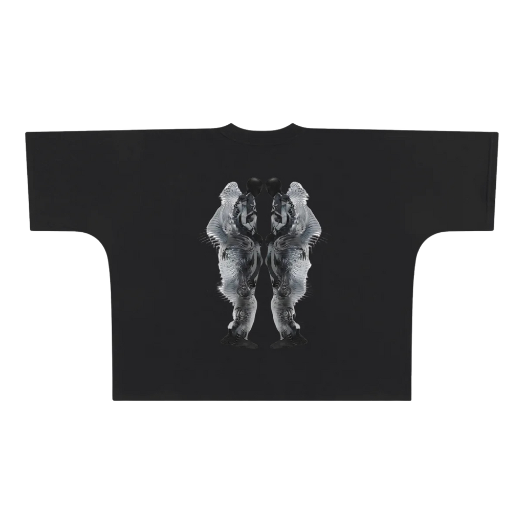 Oversize One-piece Pattern Cut Boxy Tee - 300 GSM