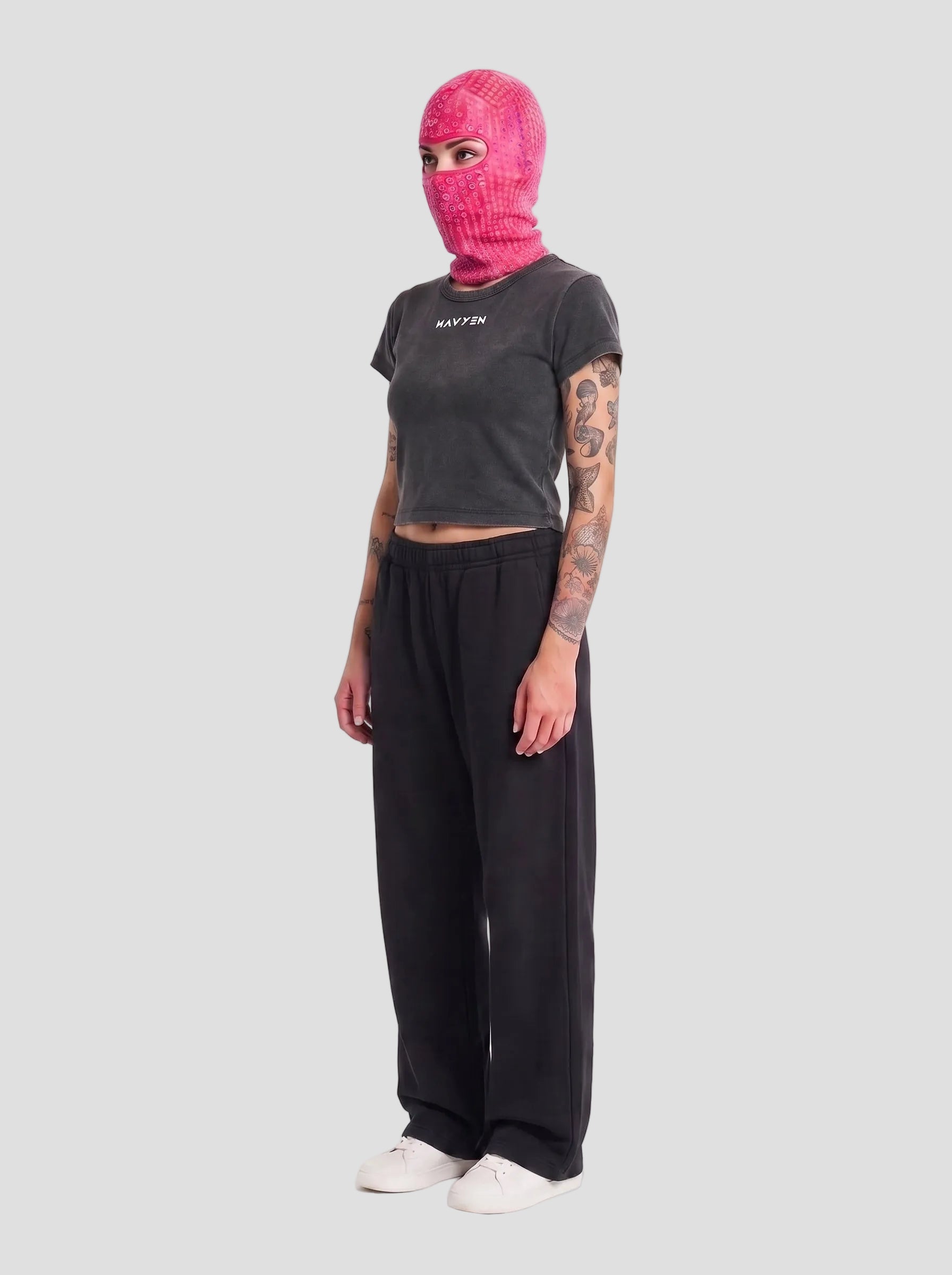 Snow Washed Crop Top