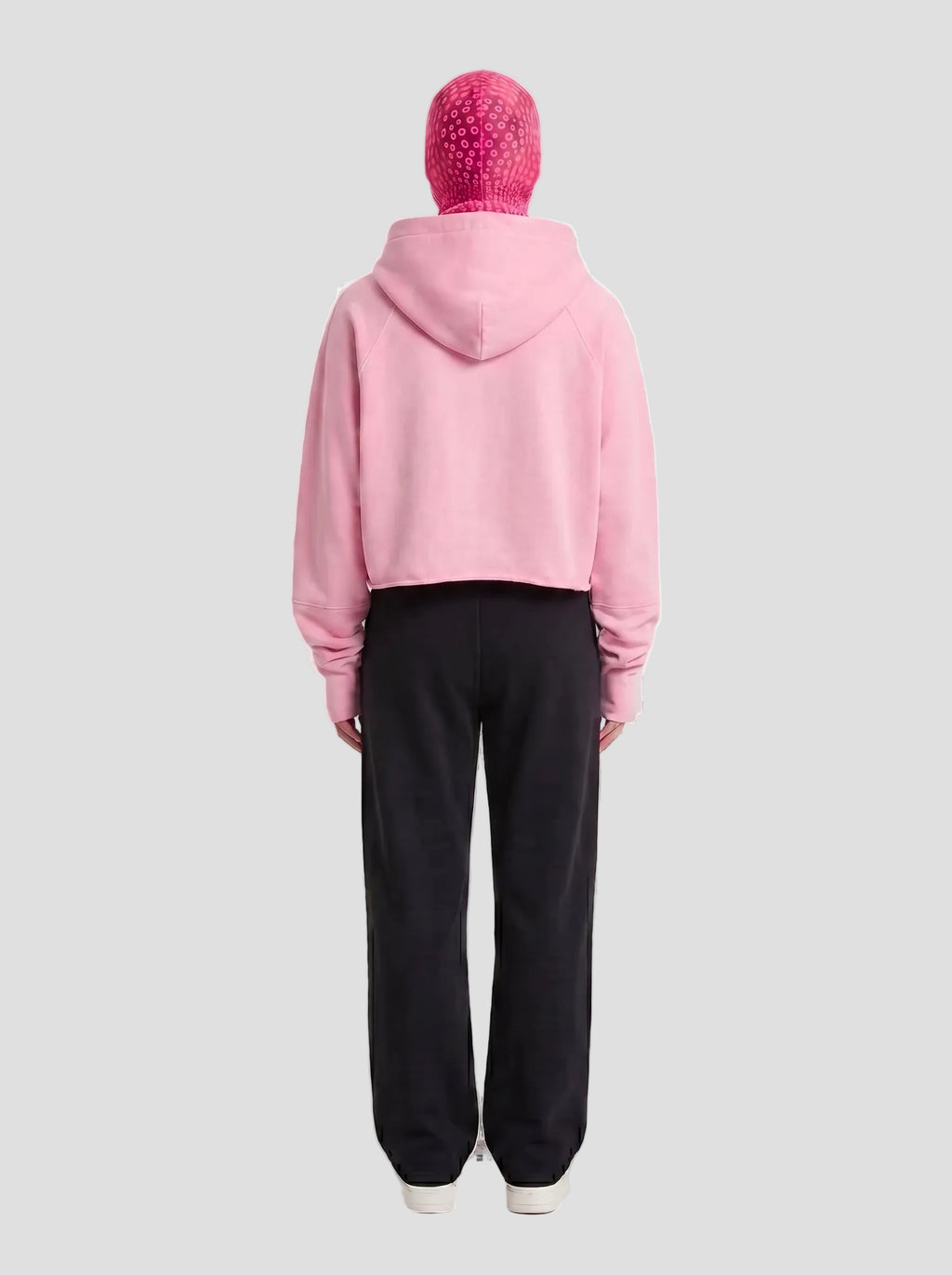 Vintage Washed Raw Edge Hoodie
