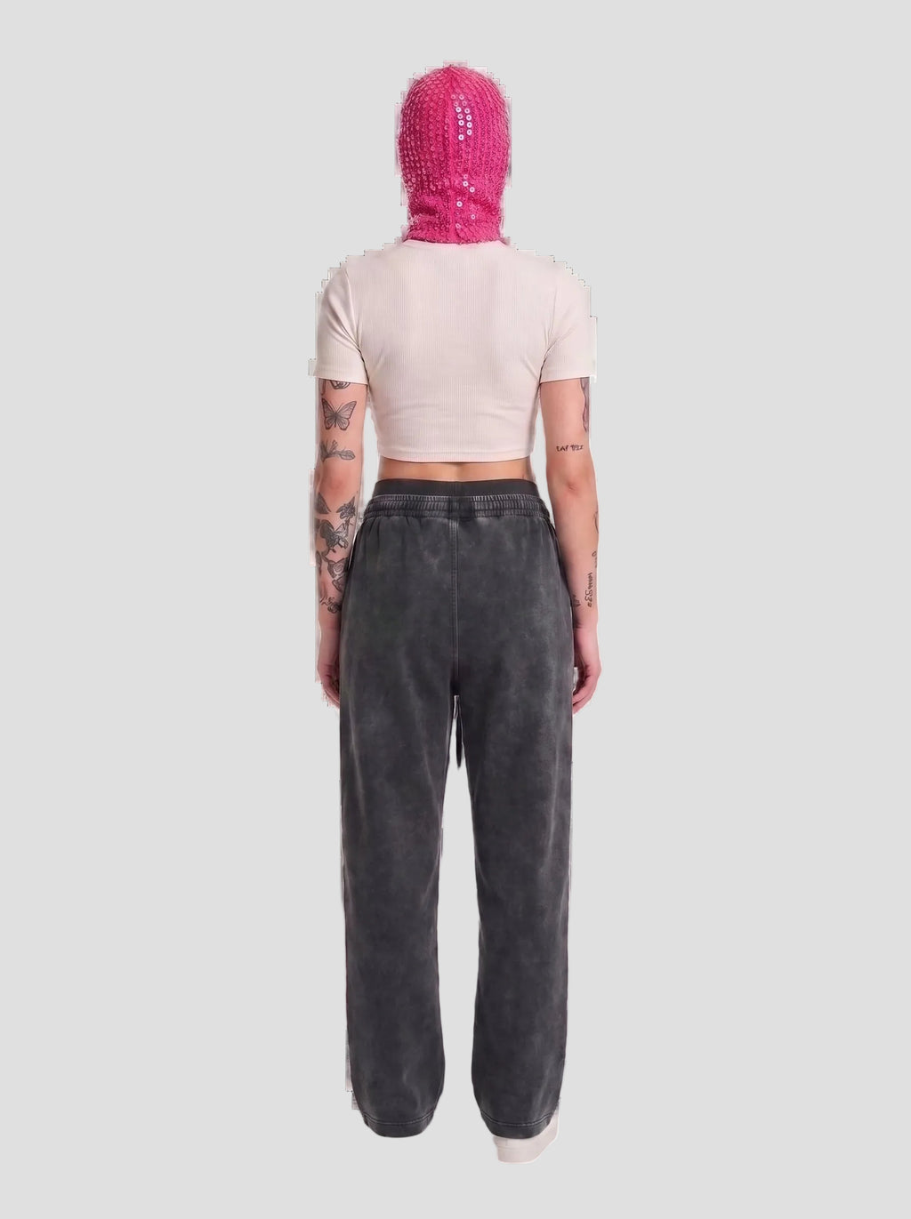 Vintage Washed Waist Pants