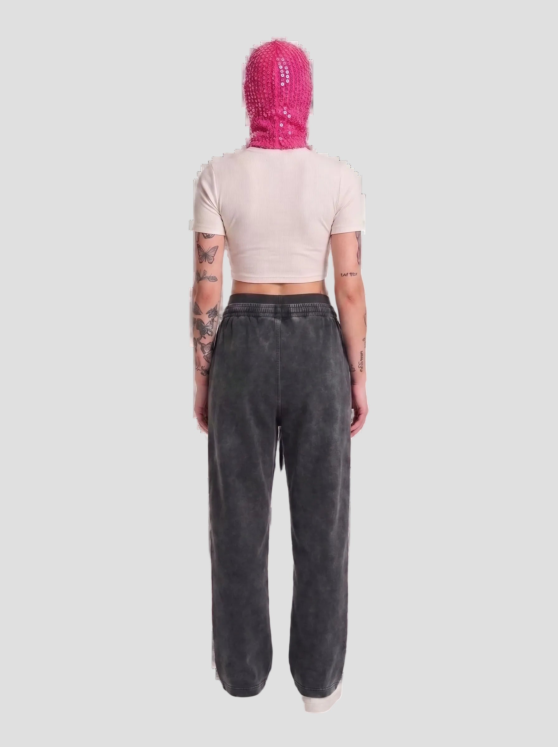 Vintage Washed Waist Pants