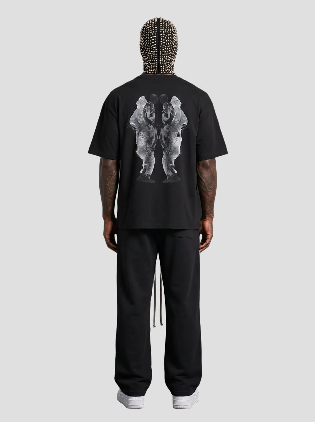 Oversize One-piece Pattern Cut Boxy Tee - 300 GSM
