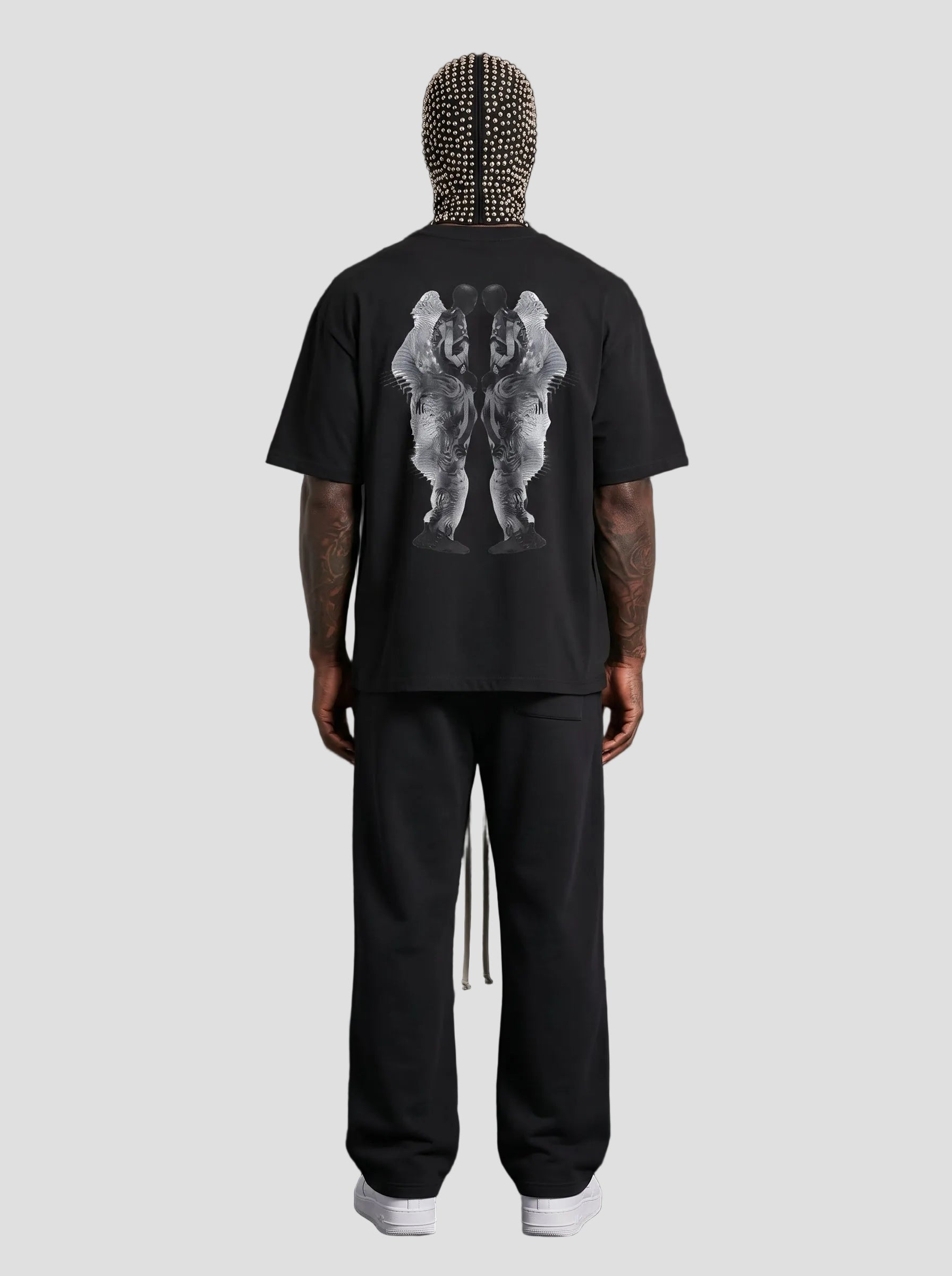 Oversize One-piece Pattern Cut Boxy Tee - 300 GSM