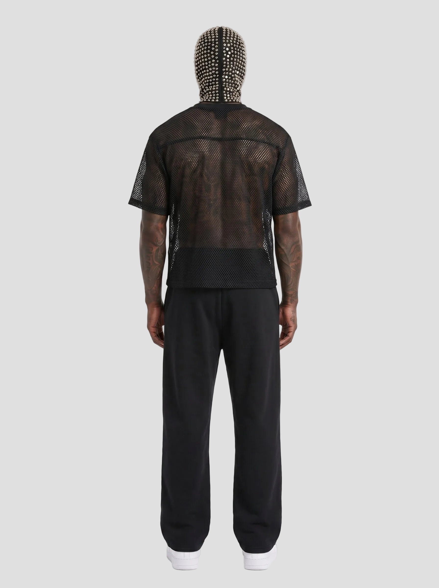 See-through Boxy Net T-shirt