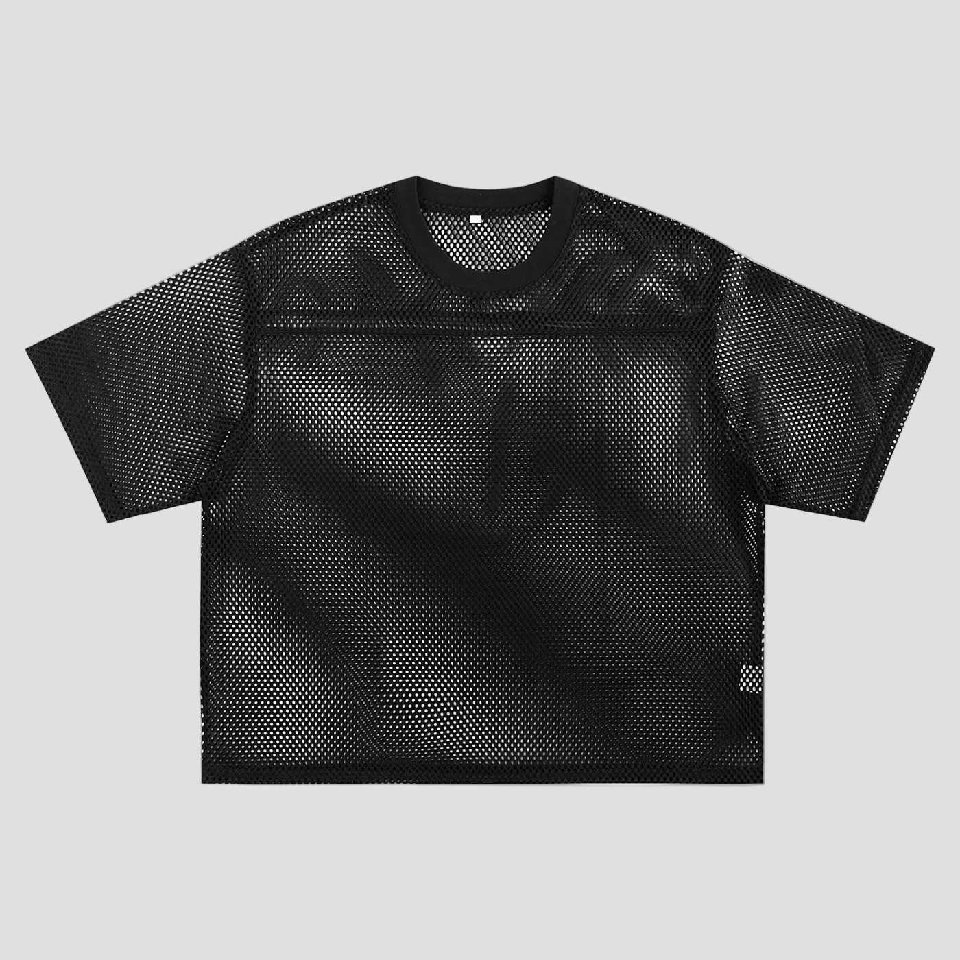 See-through Boxy Net T-shirt