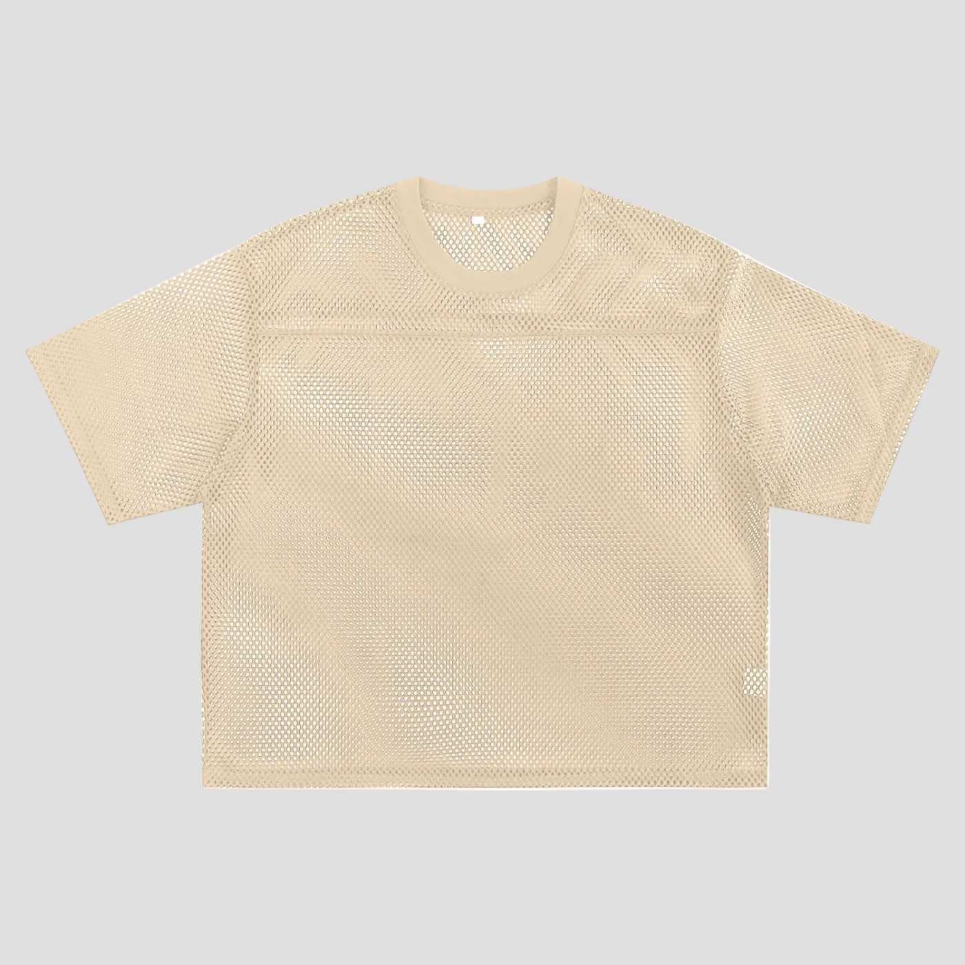 See-through Boxy Net T-shirt