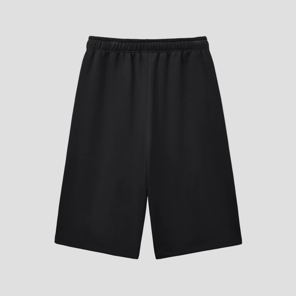 Relaxed Drawstring 3/4 Sweatpants