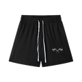 Mesh Drawstring Shorts