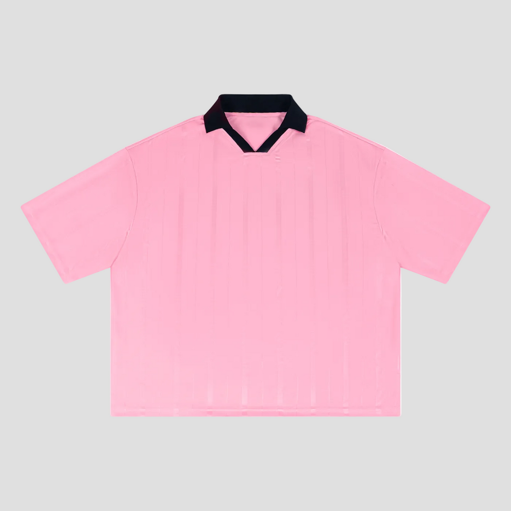 Unisex Striped Boxy Soccer Jersey