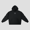 Unisex Heavyweight Ruched Sleeves Hoodie