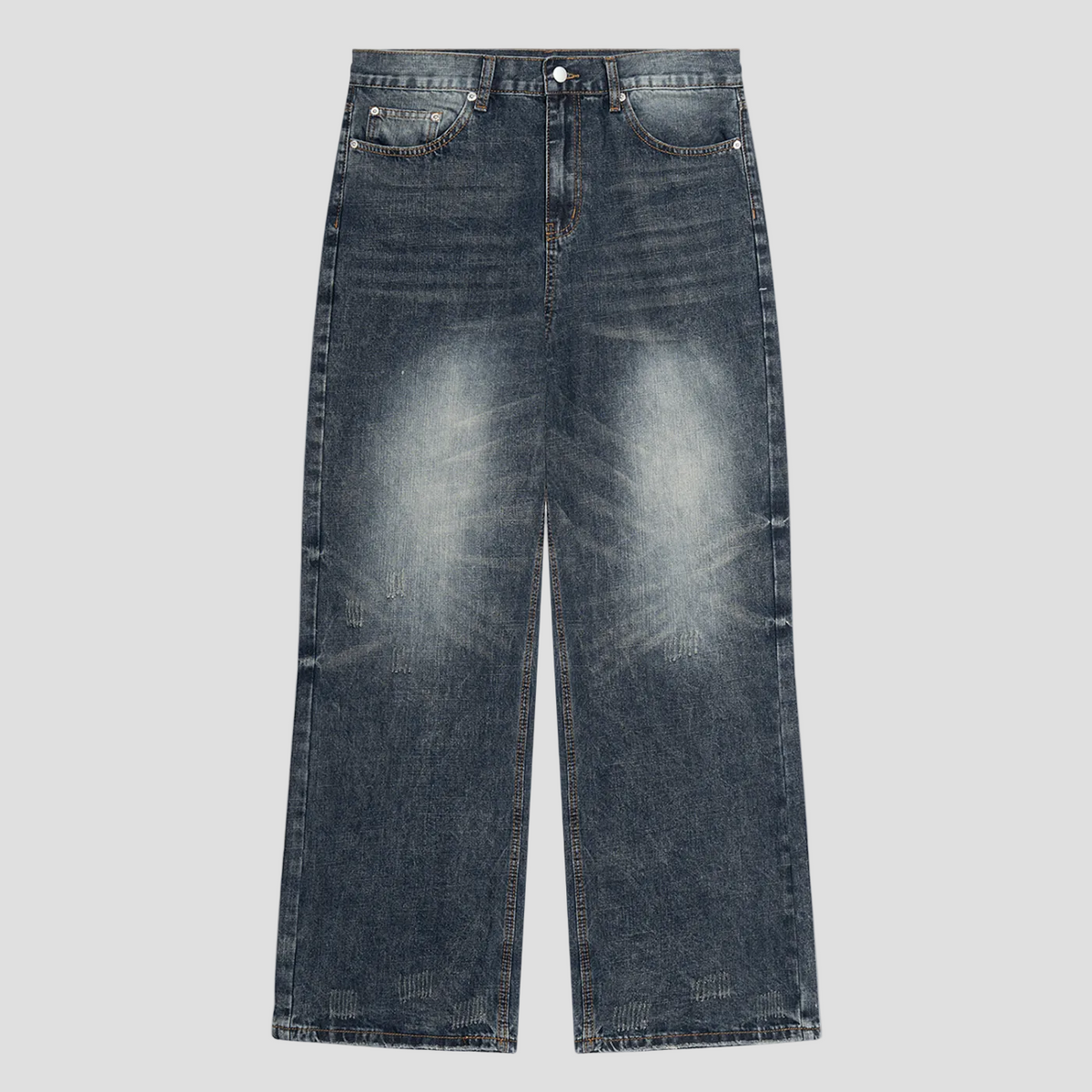 Men's Vintage Wash Denim Jeans