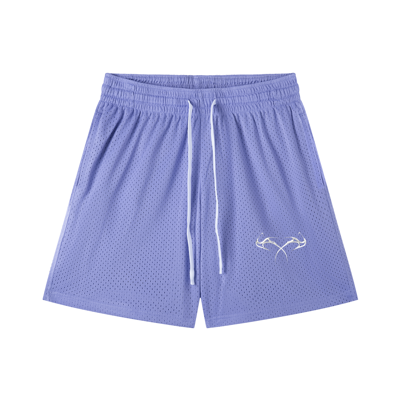 Mesh Drawstring Shorts