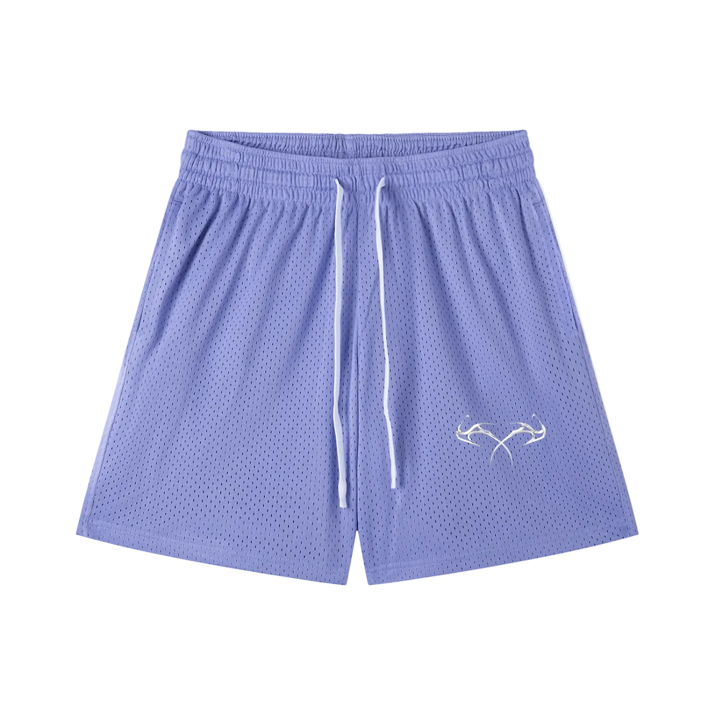 Mesh Drawstring Shorts