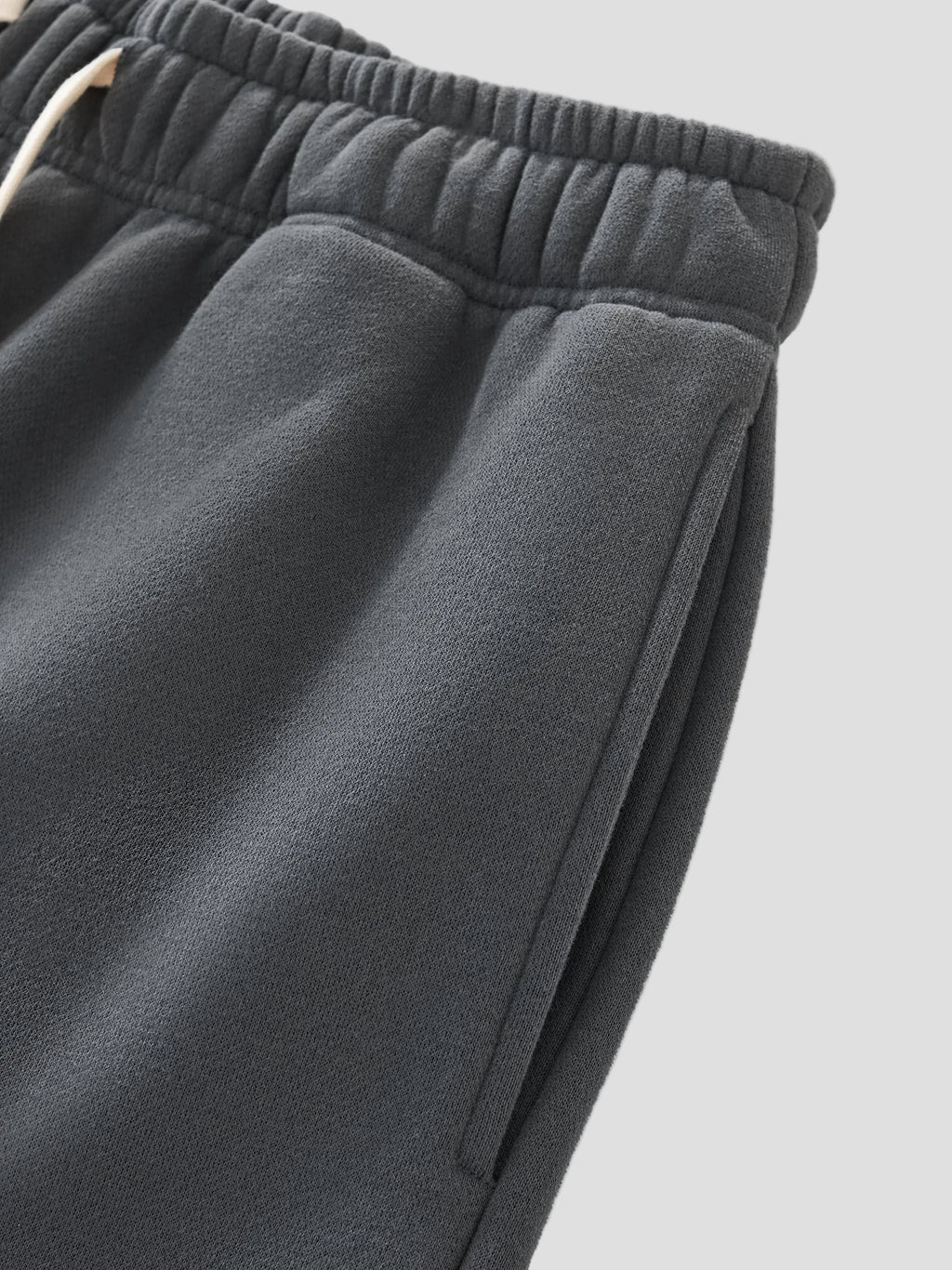 Relaxed Drawstring 3/4 Sweatpants