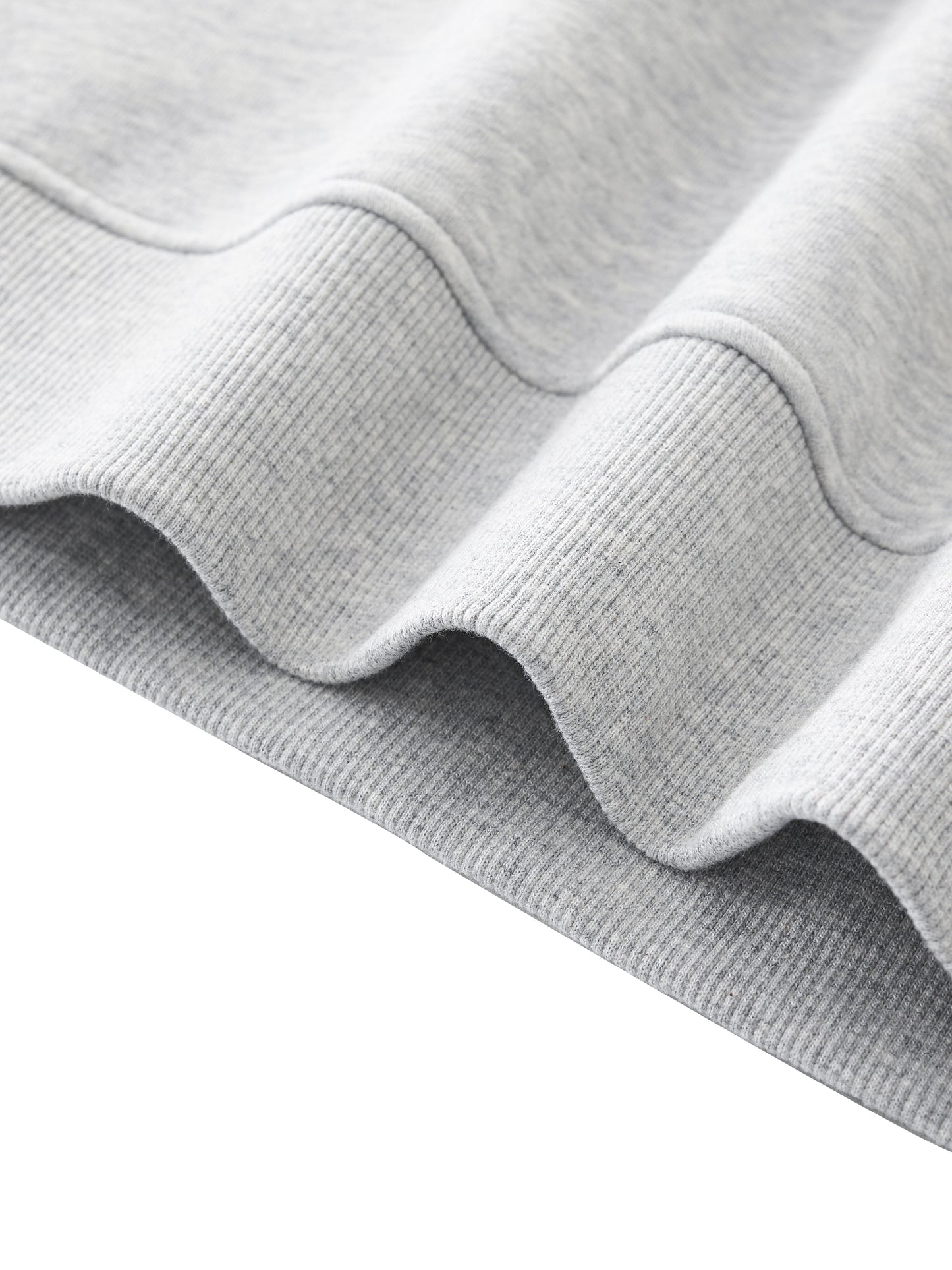 Essential Fleece Mid-Neck Crew Sweatshirt