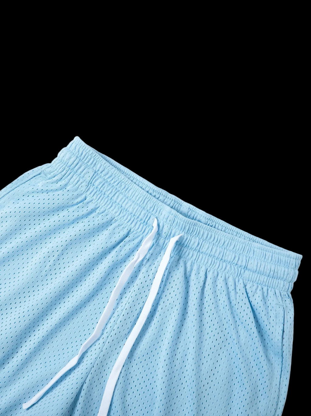 Mesh Drawstring Shorts
